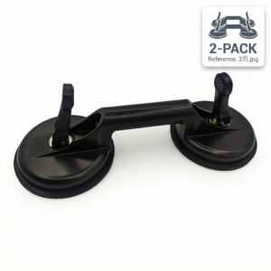 NL HOME 2-Pack Double Suction Cup Panel Lifter, 165 lb Heavy Duty Vacuum Handle for Glass & Tile, Professional Raised Floor Panel Lifter and Server Room Floor Tile Puller