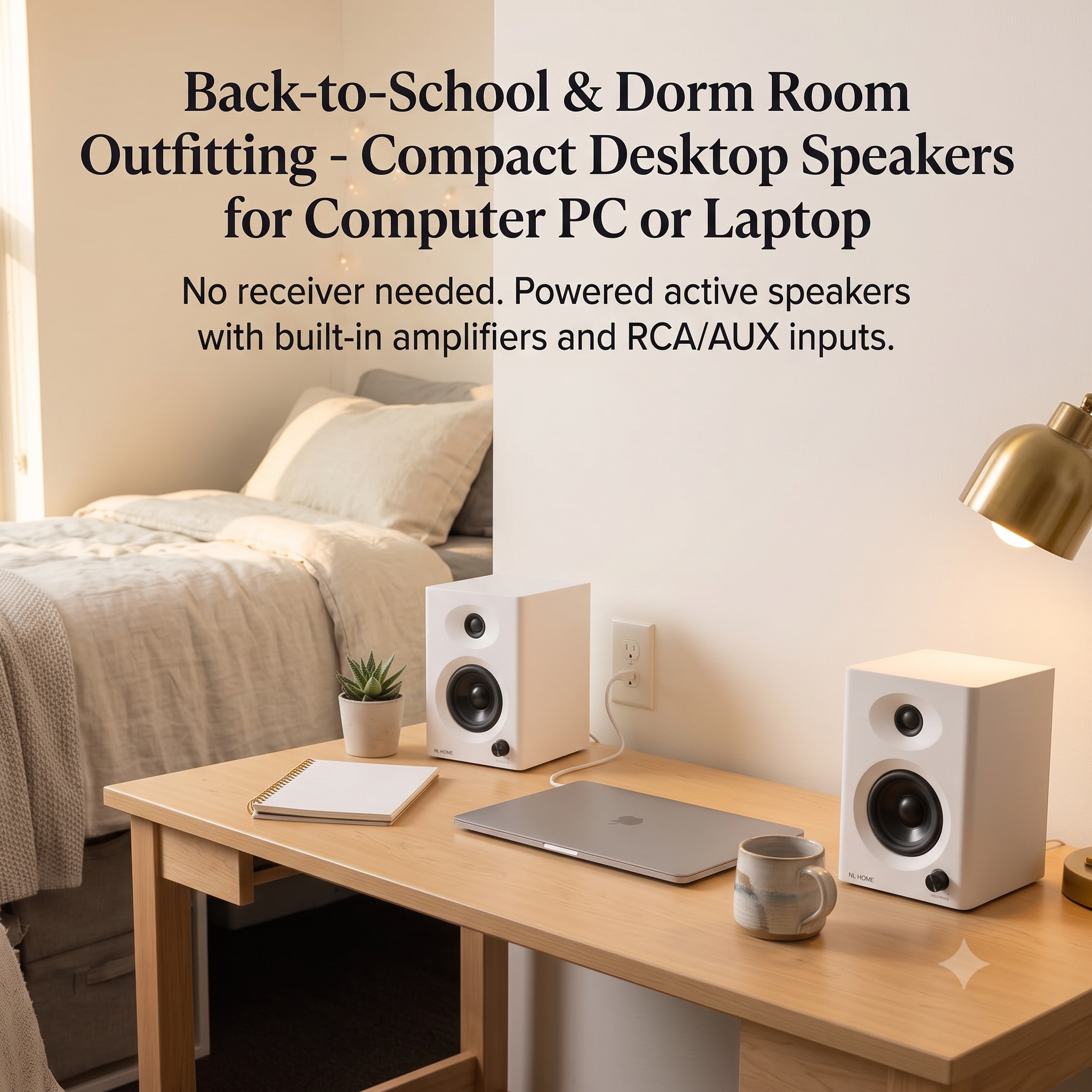 back to school computer speakers for student dorm apartment