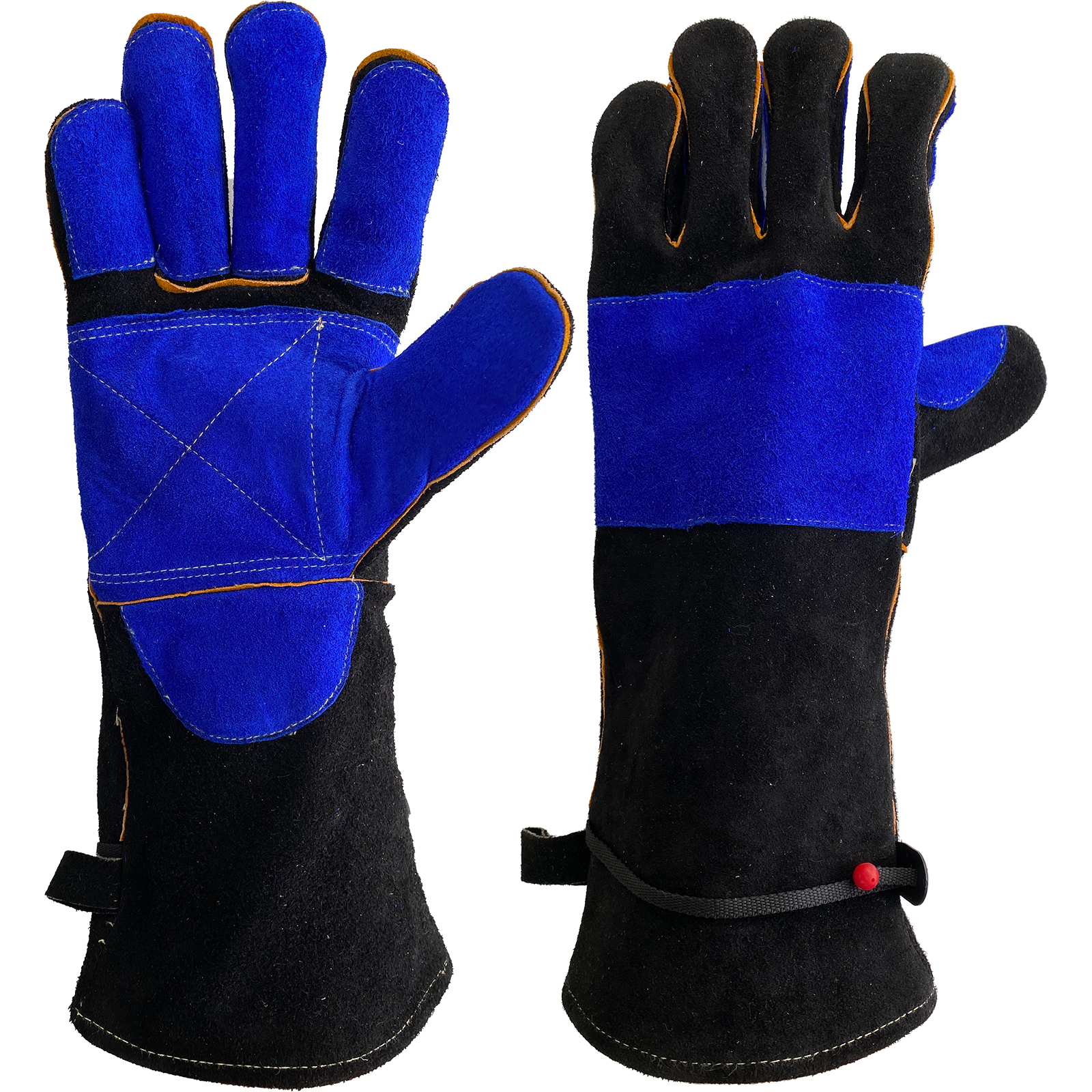 welding gloves for tig blue