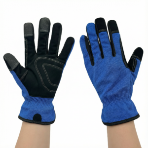 NL HOME Touchscreen Work Gloves for Men & Women - Flexible Lightweight Breathable Mechanic Gloves, for Gardening, Yard Work, Warehouse & DIY